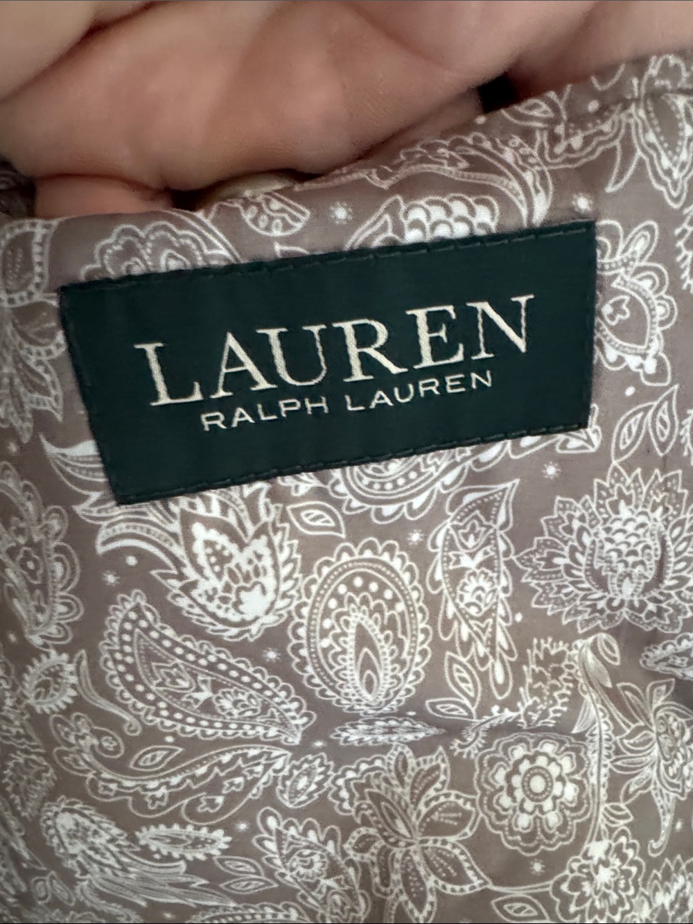 Ralph Lauren Tan Cotton Suit - Picture 6 of 8